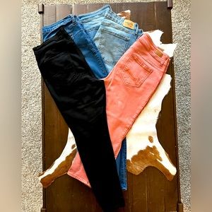 Women’s Jean Bundle - Five Pairs of Jeans size 16/17